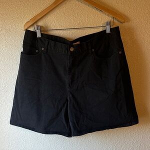 🖤 Jones Sport Black Stretch Shorts Women's Size 14